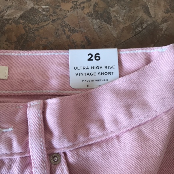 Pacsun ultra high rise vintage denim shorts - Picture 2 of 8